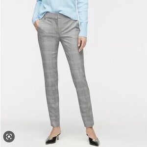 J. Crew Cameron 365 Glen Plaid Stretch Pants